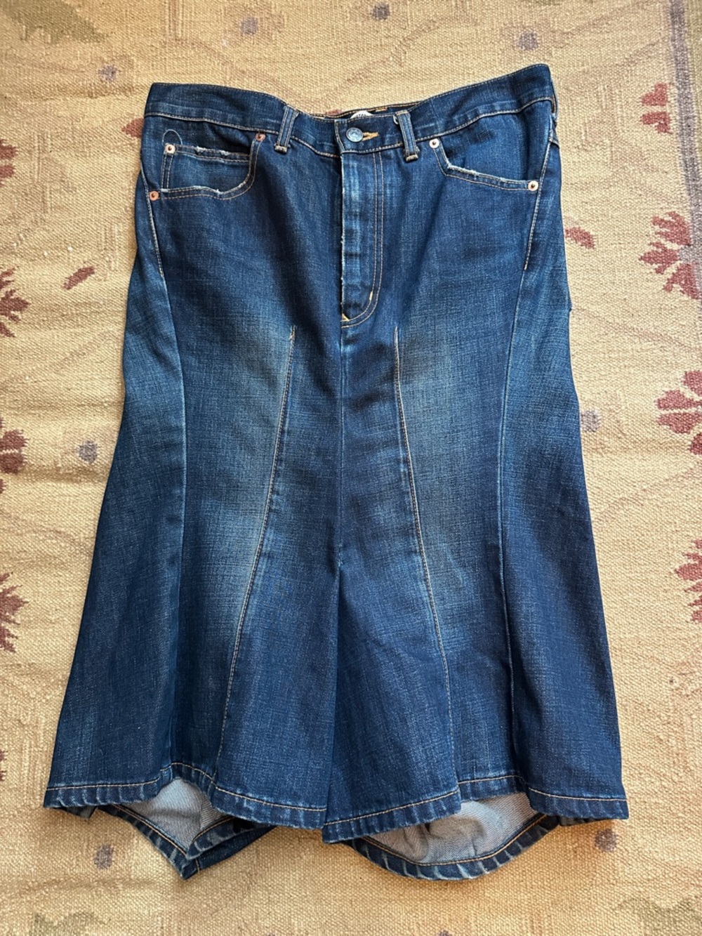 Junya Watanabe for Comme des Garçons 2006 S/S Runway Denim Sarouel Jeans size S